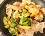 豚肉とさつまいものはちみつしょうが焼き作り方6写真
