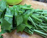 アスパラ菜のツナサラダ作り方1写真