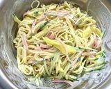 たくあんサラスパ作り方4写真