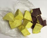 ★レンジとフープロで簡単！芋ようかん作り方2写真
