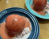 丸ごとトマトサラダ&トマトドレッシング☆作り方3写真