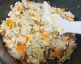 鶏手羽元をぶっ込むだけの炊き込みご飯作り方3写真
