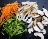 簡単!椎茸のにんにく白だし炒め作り方1写真