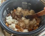 アリサ風、豚バラと筍のコーラ混ぜご飯作り方7写真