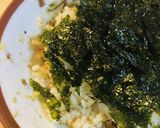 まぜごはん●つくだ煮＆おかかと韓国海苔作り方2写真