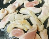 ノンオイル●鶏むね肉の梅肉サッパリ蒸炒め作り方1写真