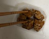 冷凍ハンバーグで！ハンバーグおにぎり！作り方5写真