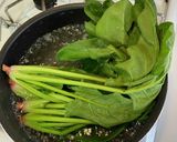 【簡単】ほうれん草とえのきの和物作り方1写真