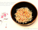 給料日前のお助けレシピ⭐もやしの和風副菜作り方6写真