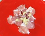 鶏茄子ピーマンの甘酢あんスイートマヨ掛け作り方1写真