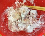 鶏茄子ピーマンの甘酢あんスイートマヨ掛け作り方3写真