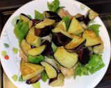 鶏茄子ピーマンの甘酢あんスイートマヨ掛け作り方10写真