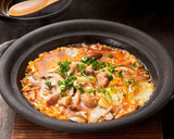 親子丼セットで作るきのこたっぷり卵とじ作り方4写真