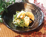 ゆで卵と豆苗のだしマヨサラダ作り方6写真