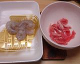えびと豚肉の、かき玉丼_甘辛あじ版作り方1写真