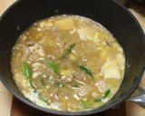 えびと豚肉の、かき玉丼_甘辛あじ版作り方11写真