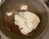 めちゃうま☆鶏がらスープの素でたまご粥☆作り方1写真