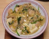 えびと豚肉の、かき玉丼_甘辛あじ版作り方13写真