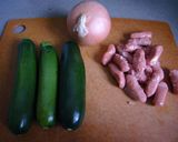 パイシートを使って簡単ソーセージパイ。作り方1写真