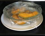 ★レンジとフープロでかぼちゃ芋ようかん作り方1写真