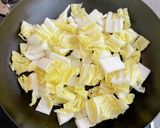 白菜だけトロたま丼作り方1写真