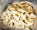 さつま芋・蓮根・鶏肉のやみつき甘辛だれ♪作り方3写真