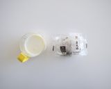 牛乳おしるこ♪大福とミルクをチンするだけ作り方1写真