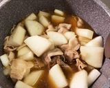 味シミシミ＆甘辛美味い！豚バラ大根作り方8写真