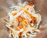 かぶの酢の物〜ゆずなしも美味しい♪作り方4写真