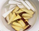 根菜茄子白菜簡単中華風梅ごま温野菜サラダ作り方1写真