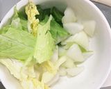 根菜茄子白菜簡単中華風梅ごま温野菜サラダ作り方6写真
