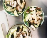 根菜茄子白菜簡単中華風梅ごま温野菜サラダ作り方9写真