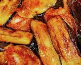 ナスと豚ロースの黒酢生姜焼き作り方2写真
