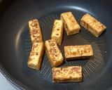 カットサラダ活用！厚揚げの野菜餡かけ作り方4写真