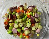 大人も子供も楽しい♪さつまコロコロサラダ作り方6写真