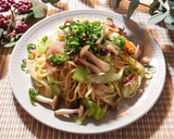 きのこだし焼きそば作り方5写真