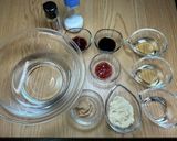 マッシュルーム小ネギ蟹玉甘酢天津飯作り方4写真