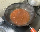 マッシュルーム小ネギ蟹玉甘酢天津飯作り方10写真