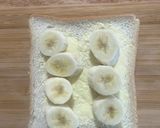 黒ごまきな粉のバナナトースト作り方1写真