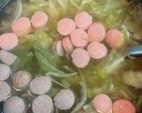レタスと玉ねぎのウインナースープ作り方6写真