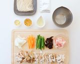 きのこたっぷり！あったか汁ビーフン作り方2写真