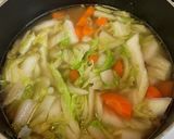 野菜たっぷり肉どうふ作り方3写真