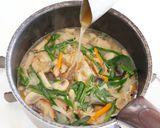 きのこたっぷり！あったか汁ビーフン作り方7写真