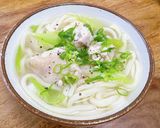 旨出汁で♡鶏塩ネギうどん作り方3写真