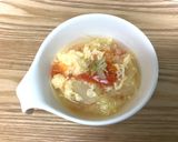 栄養満点！卵とトマトと白菜のスープ作り方6写真