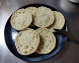 カリカリチーズのイングリッシュマフィン作り方2写真