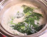 朝昼夕♪ほうれん草エノキタケ豆腐の味噌汁作り方2写真