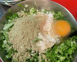 白菜・米粉お好み焼き作り方2写真
