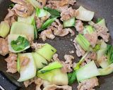 豚バラ青梗菜炒め作り方3写真