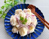 里芋のデリ風★にんにくチーズサラダ作り方6写真